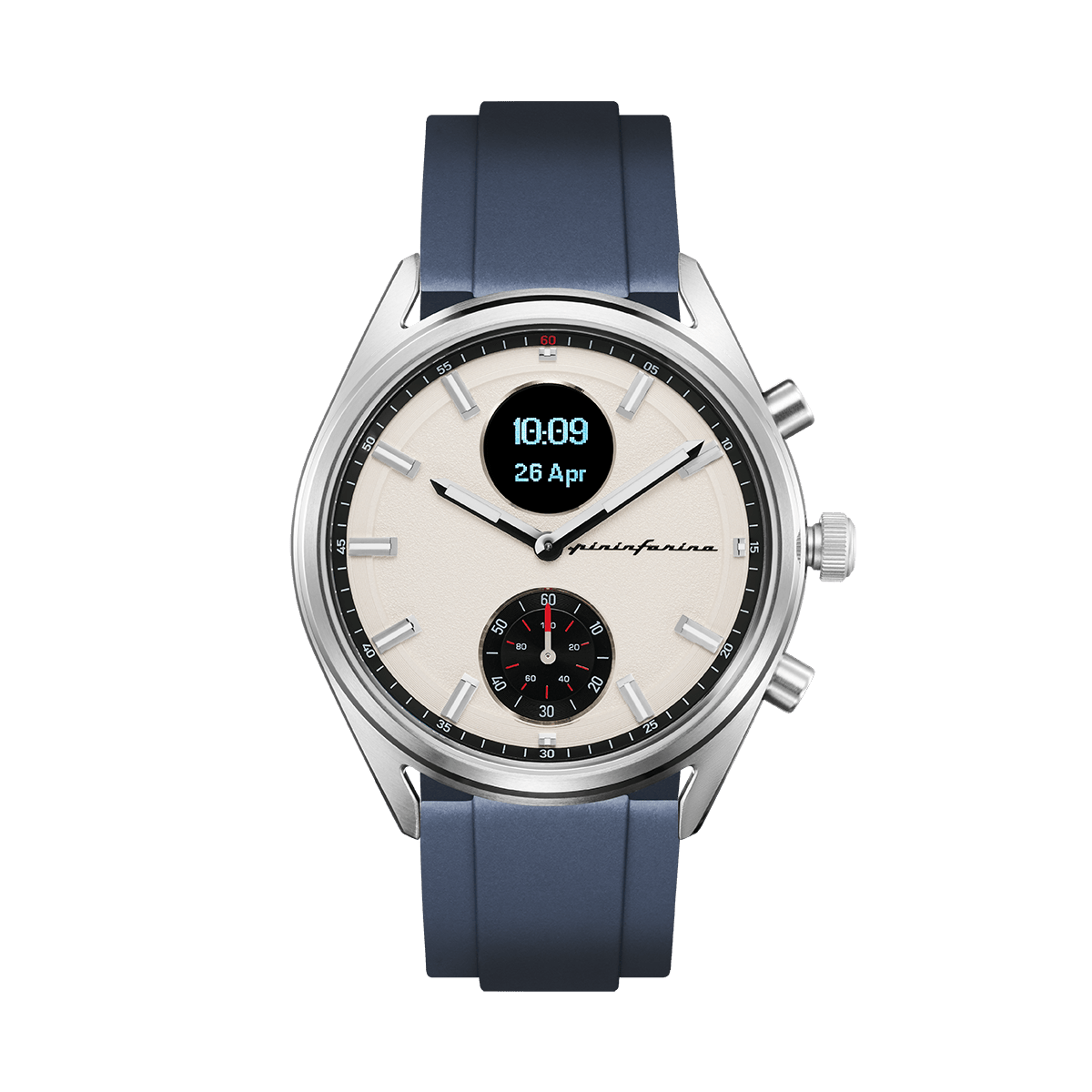 SD - FKM Rubber 22mm Watch Strap - Dark Blue