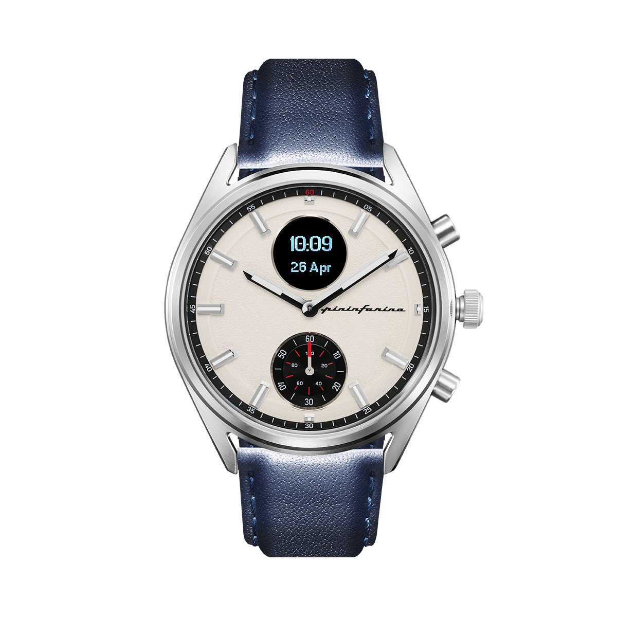 SD - Genuine Italian Leather 22mm Watch Strap – Dark Blue