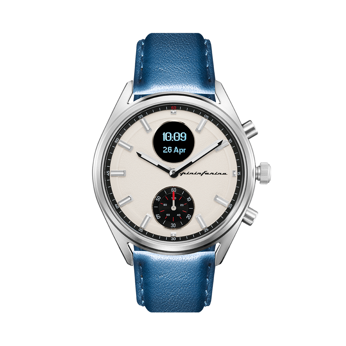 SD - Genuine Italian Leather 22mm Watch Strap – Blue