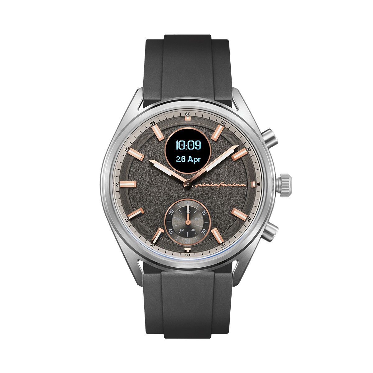 Sintesi Sport - Luna Steel - Pininfarina Hybrid Watch UK
