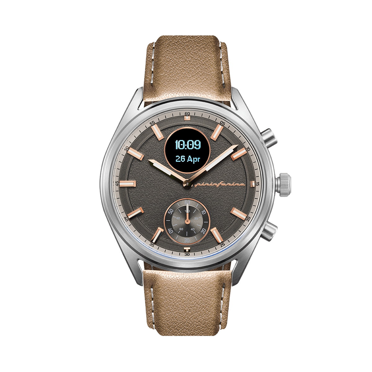 Sintesi Sport - Luna Steel - Pininfarina Hybrid Watch UK