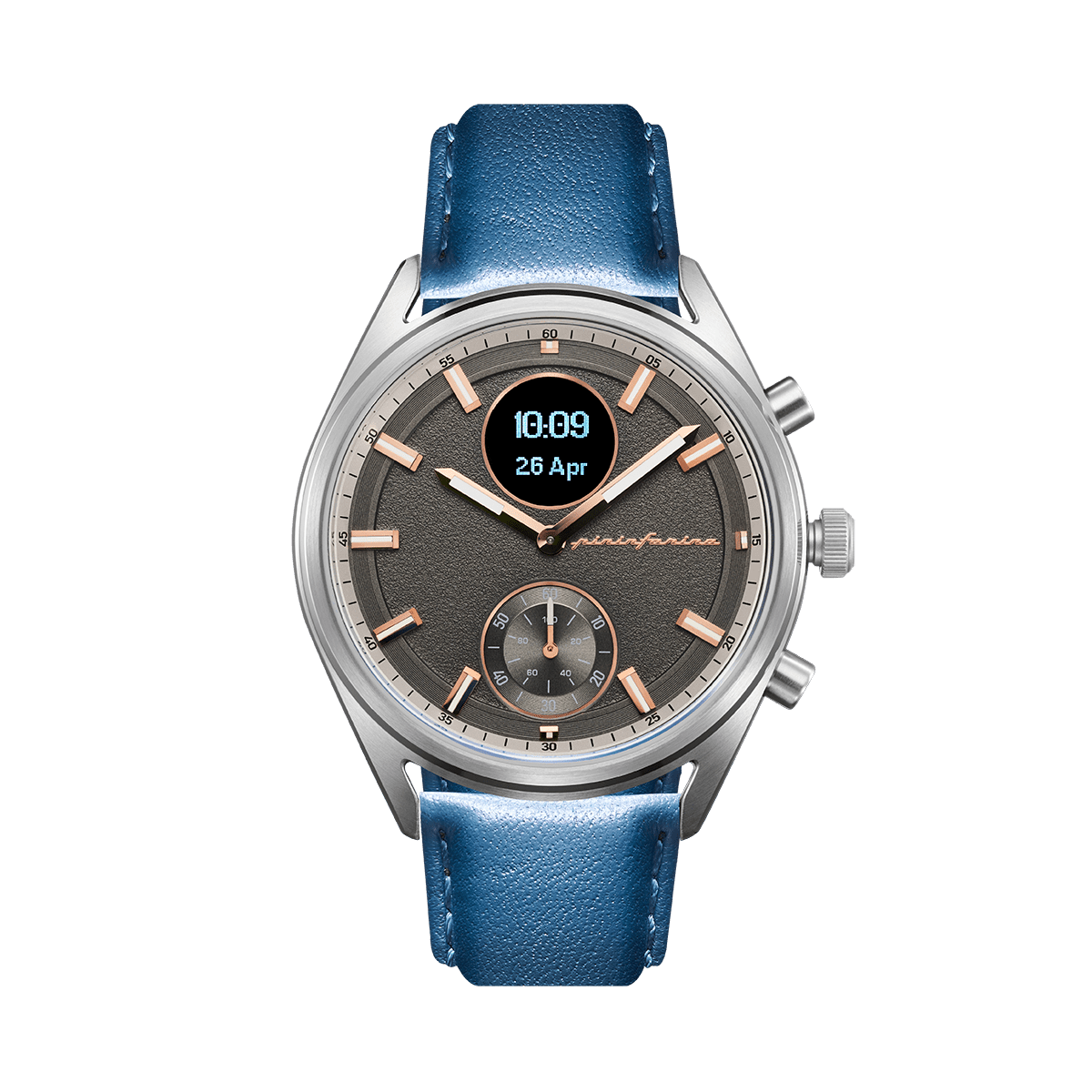 Sintesi Sport - Luna Steel - Pininfarina Hybrid Watch UK