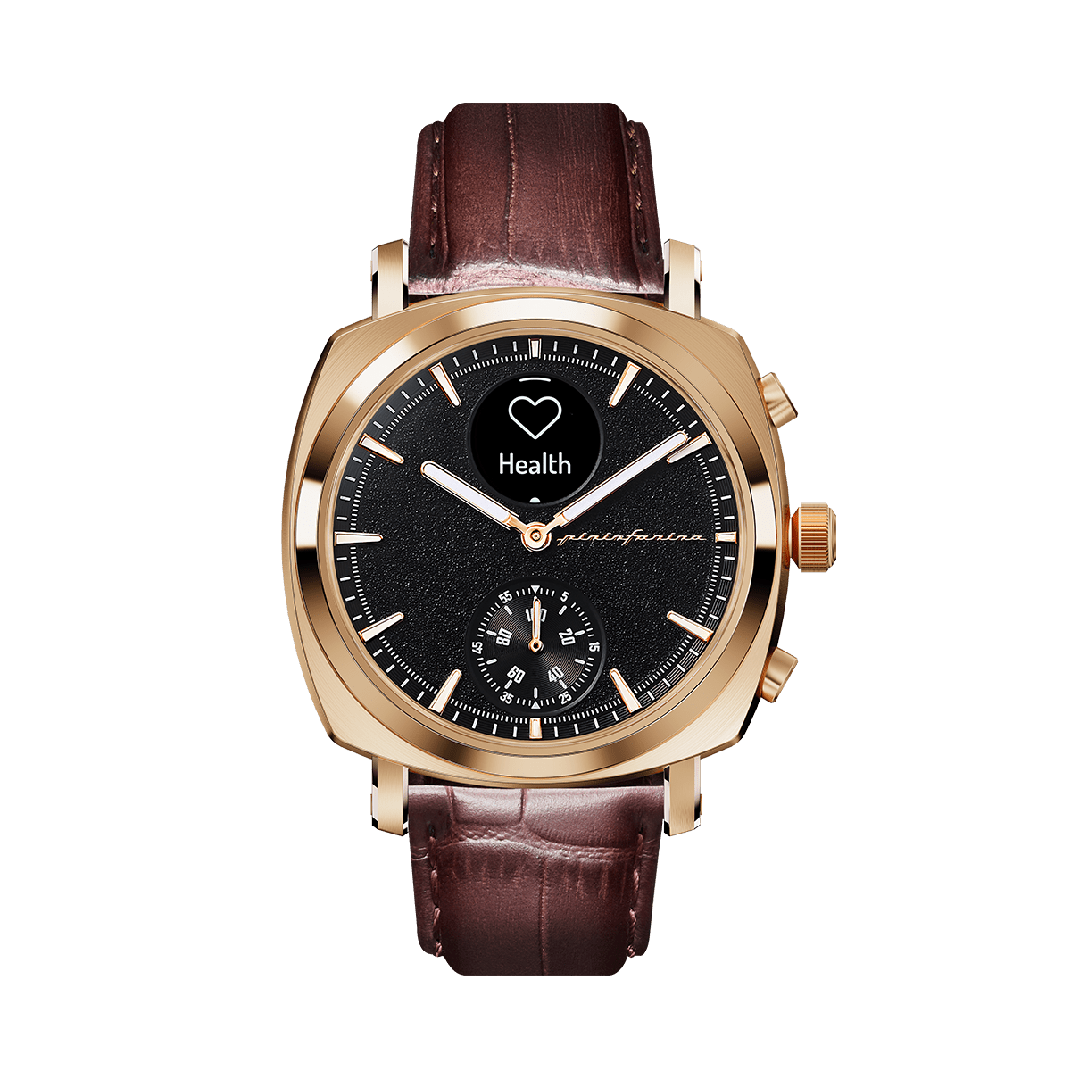 Senso Sport - Sunburst Rose Gold - Pininfarina Hybrid Watch UK