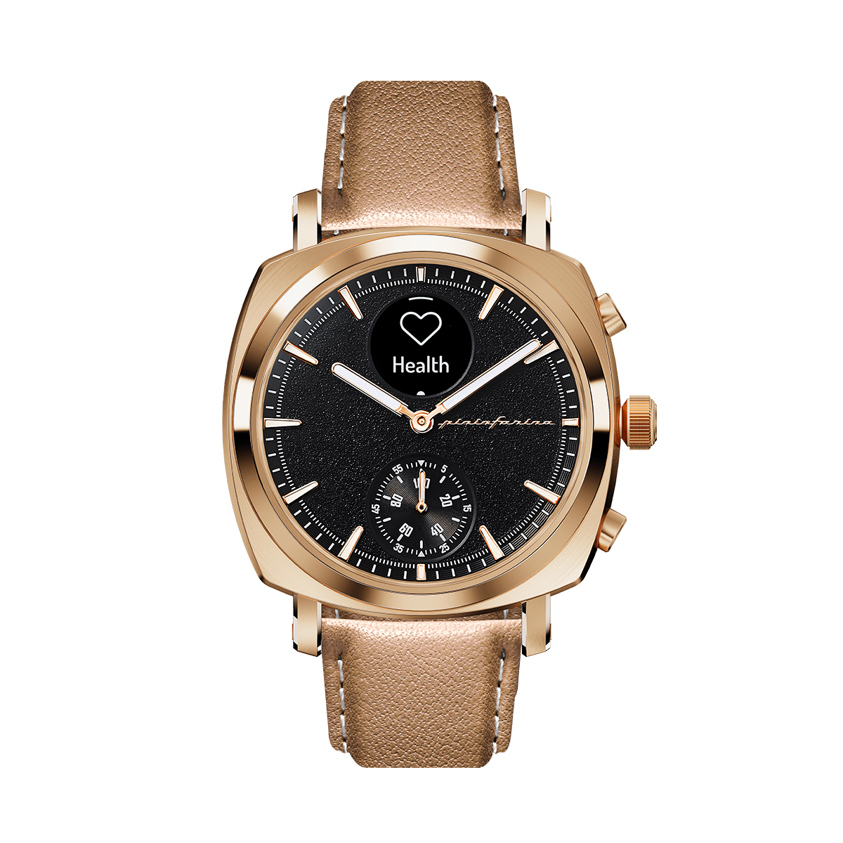 Senso Hybrid - Sunburst Rose Gold - Pininfarina Hybrid Watch UK