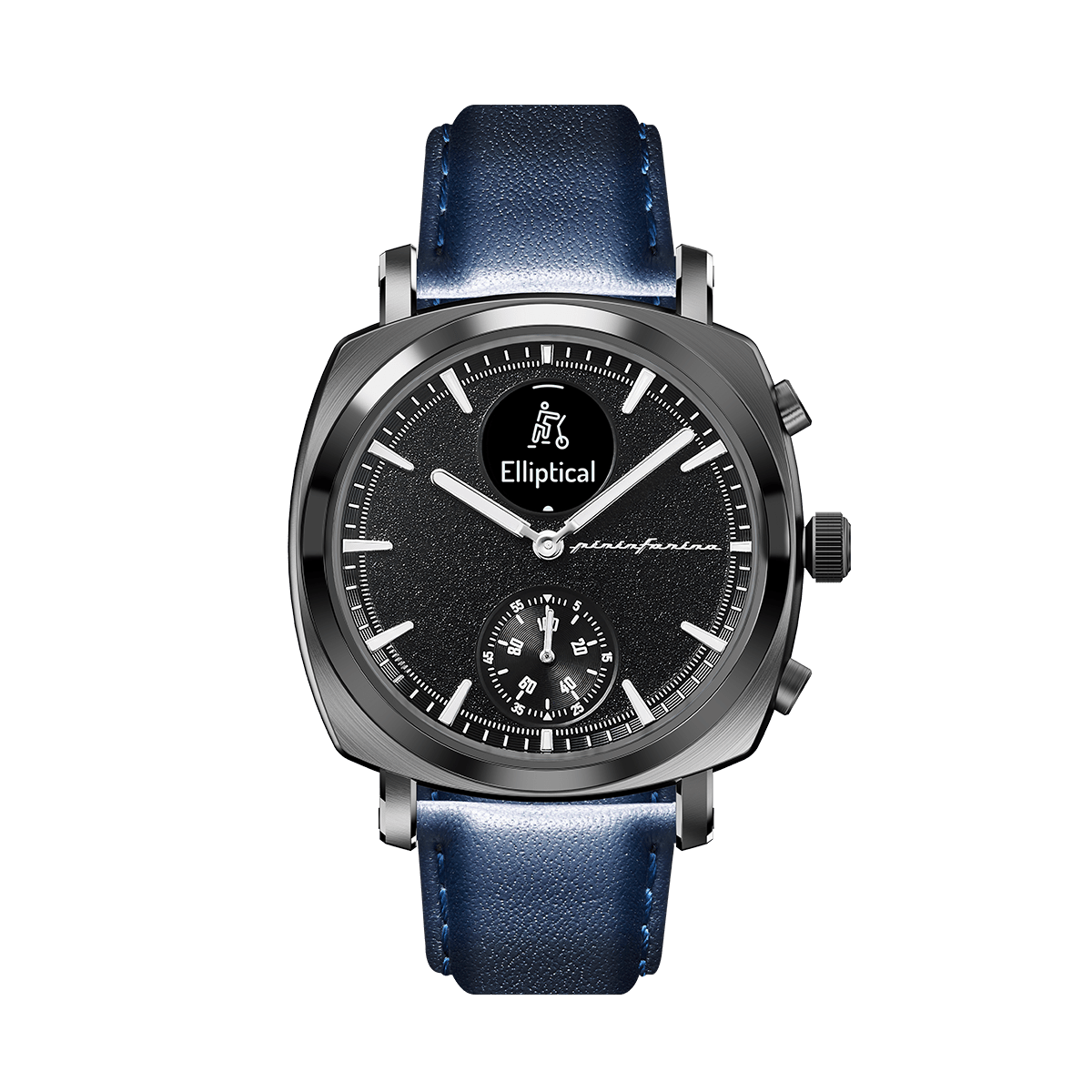 SG - Genuine Italian Leather 22mm Watch Strap – Dark Blue