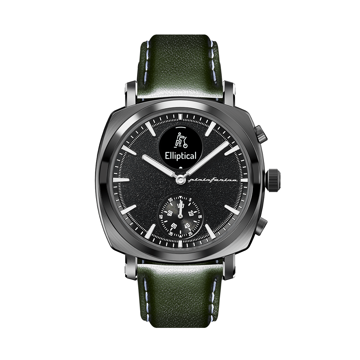 SG - Genuine Italian Leather 22mm Watch Strap – Green