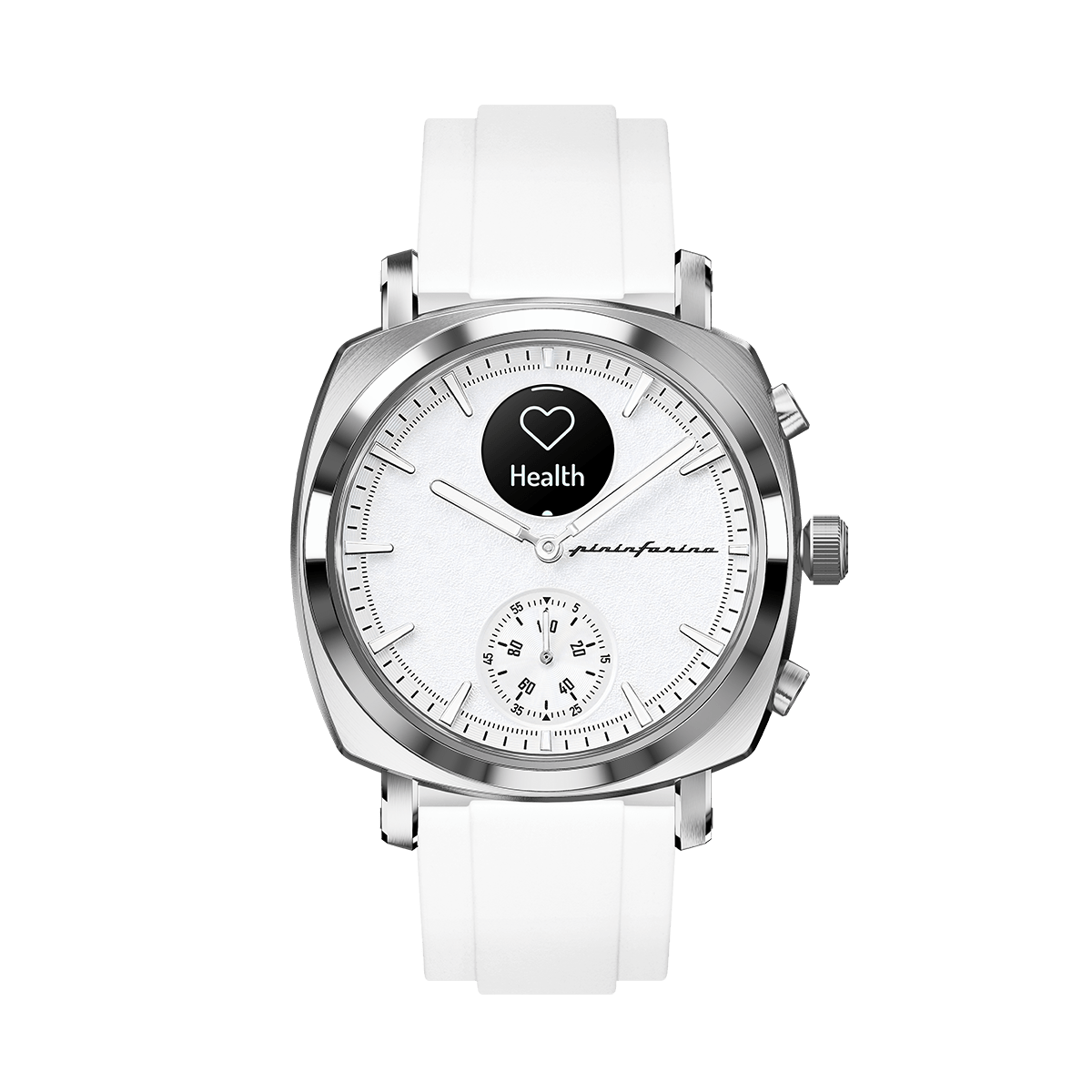 MSliver - FKM Rubber 22mm Watch Strap - White