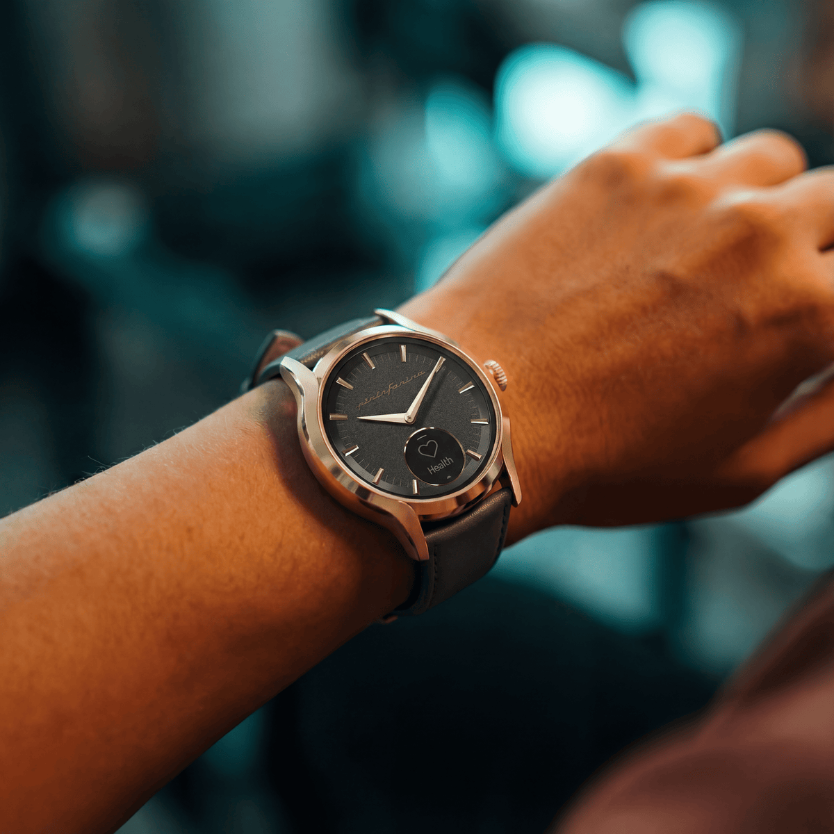 Pininfarina Pura Hybrid Smartwatch - Ombra Gold - Pininfarina Hybrid Watch UK
