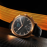 Senso Hybrid - Sunburst Rose Gold - Pininfarina Hybrid Watch UK