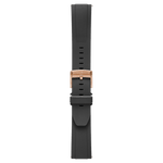 FKM Rubber 22mm Watch Strap - Black - Pininfarina Hybrid Watch UK