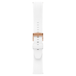 FKM Rubber 22mm Watch Strap - White - Pininfarina Hybrid Watch UK