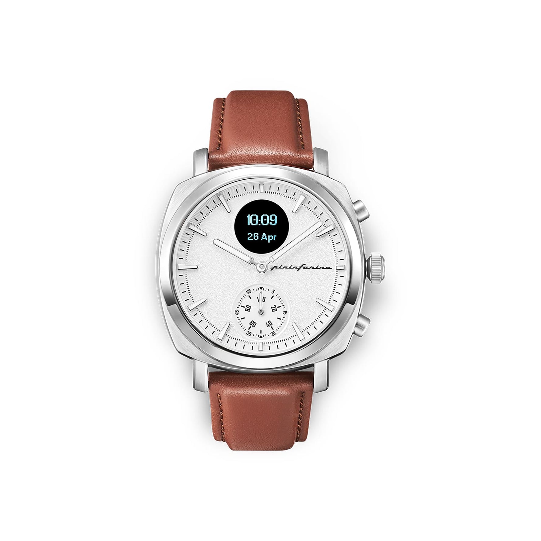 Vanguard Senso Hybrid - Moonlight Silver - Pininfarina Hybrid Watch UK