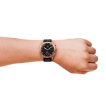 Senso Hybrid - Sunburst Rose Gold - Pininfarina Hybrid Watch UK