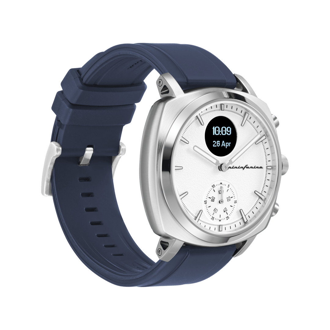 Senso Sport - Moonlight Silver - Pininfarina Hybrid Watch UK