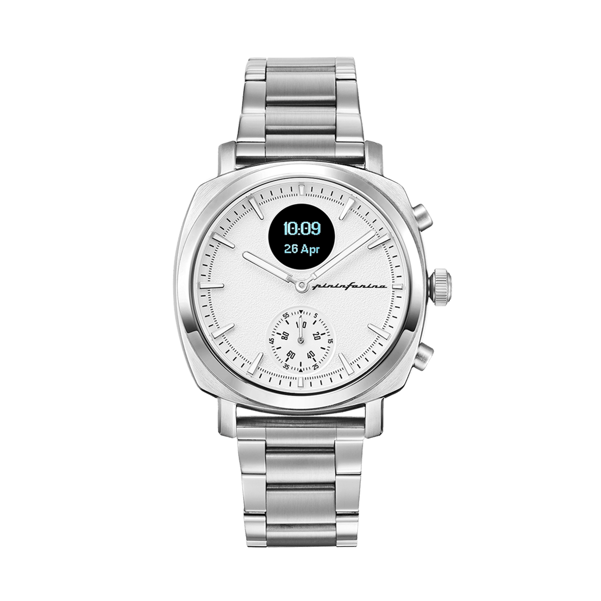 Senso Sport - Moonlight Silver - Pininfarina Hybrid Watch UK