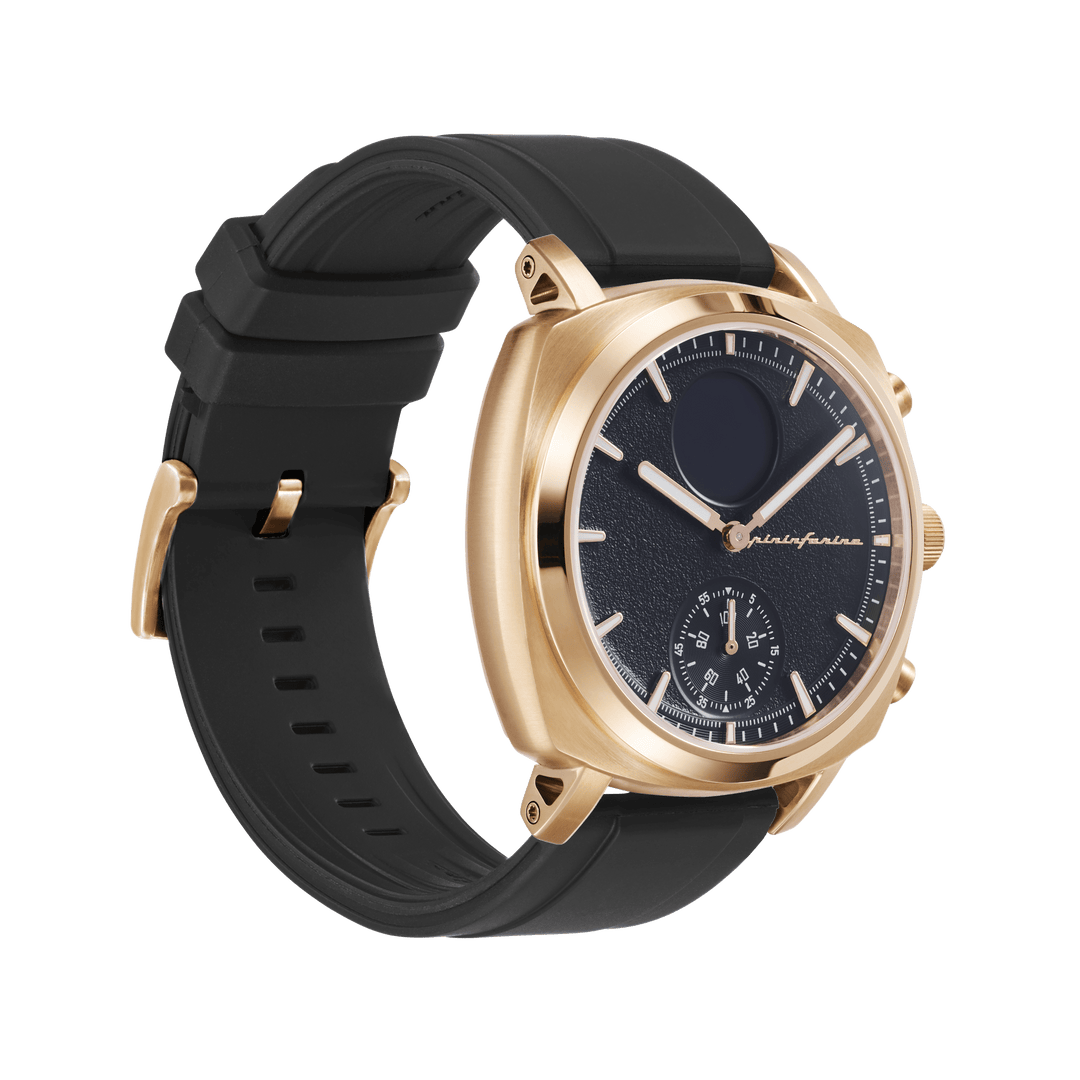 Senso Sport - Sunburst Rose Gold - Pininfarina Hybrid Watch UK