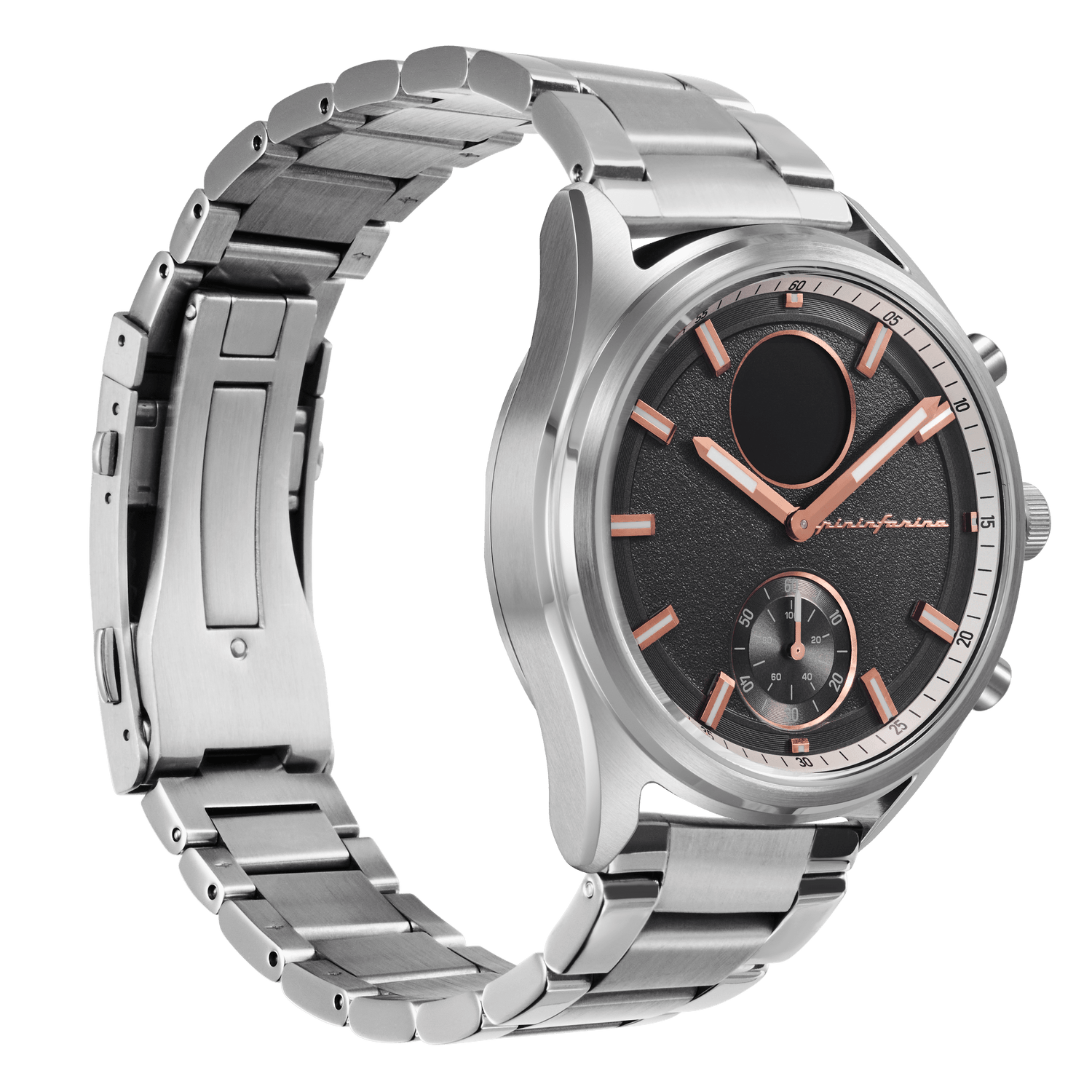 Vanguard Sintesi Hybrid – Midnight Rose - Pininfarina Hybrid Watch UK