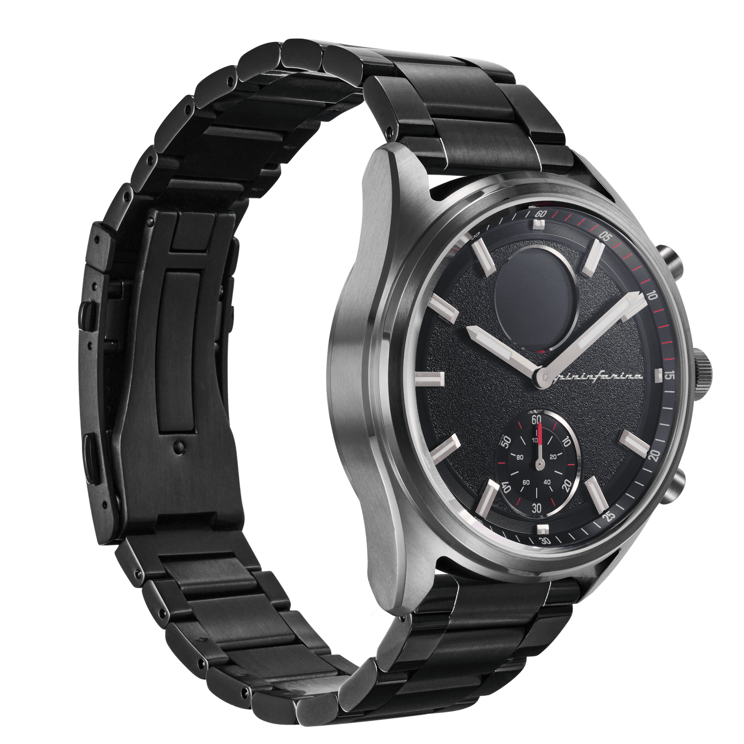 Vanguard Sintesi Hybrid – Midnight Shadow - Pininfarina Hybrid Watch UK