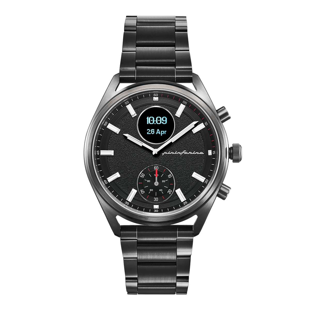 Vanguard Sintesi Hybrid – Midnight Shadow - Pininfarina Hybrid Watch UK