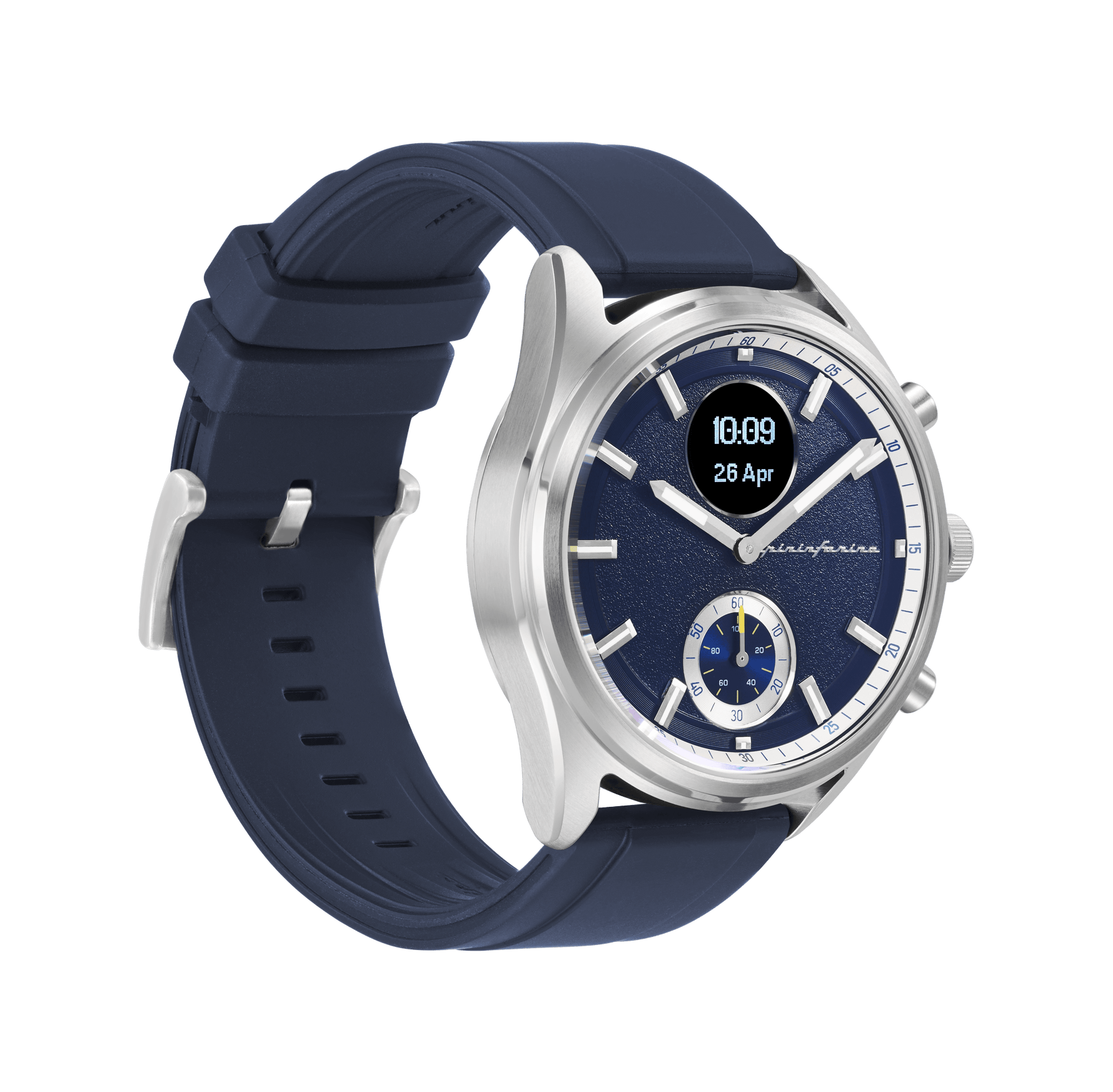 Sintesi Sport - Steel Sapphire - Pininfarina Hybrid Watch UK