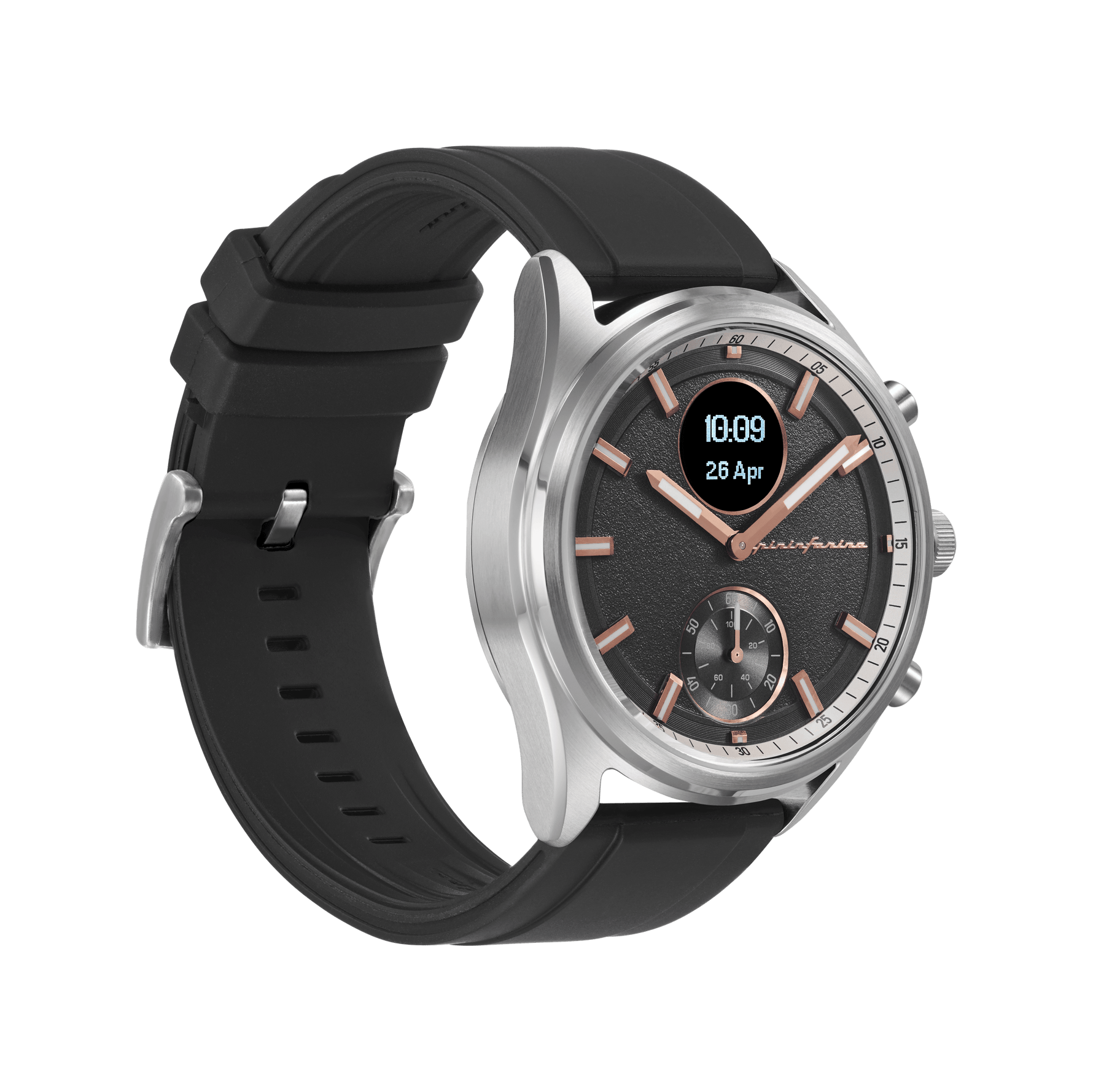 Sintesi Sport - Luna Steel - Pininfarina Hybrid Watch UK