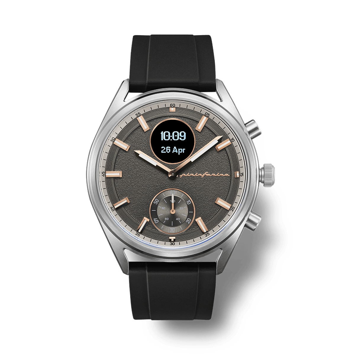 Sintesi Sport - Luna Steel - Pininfarina Hybrid Watch UK