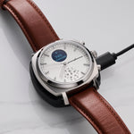 Senso Hybrid - Moonlight Silver - Pininfarina Hybrid Watch UK