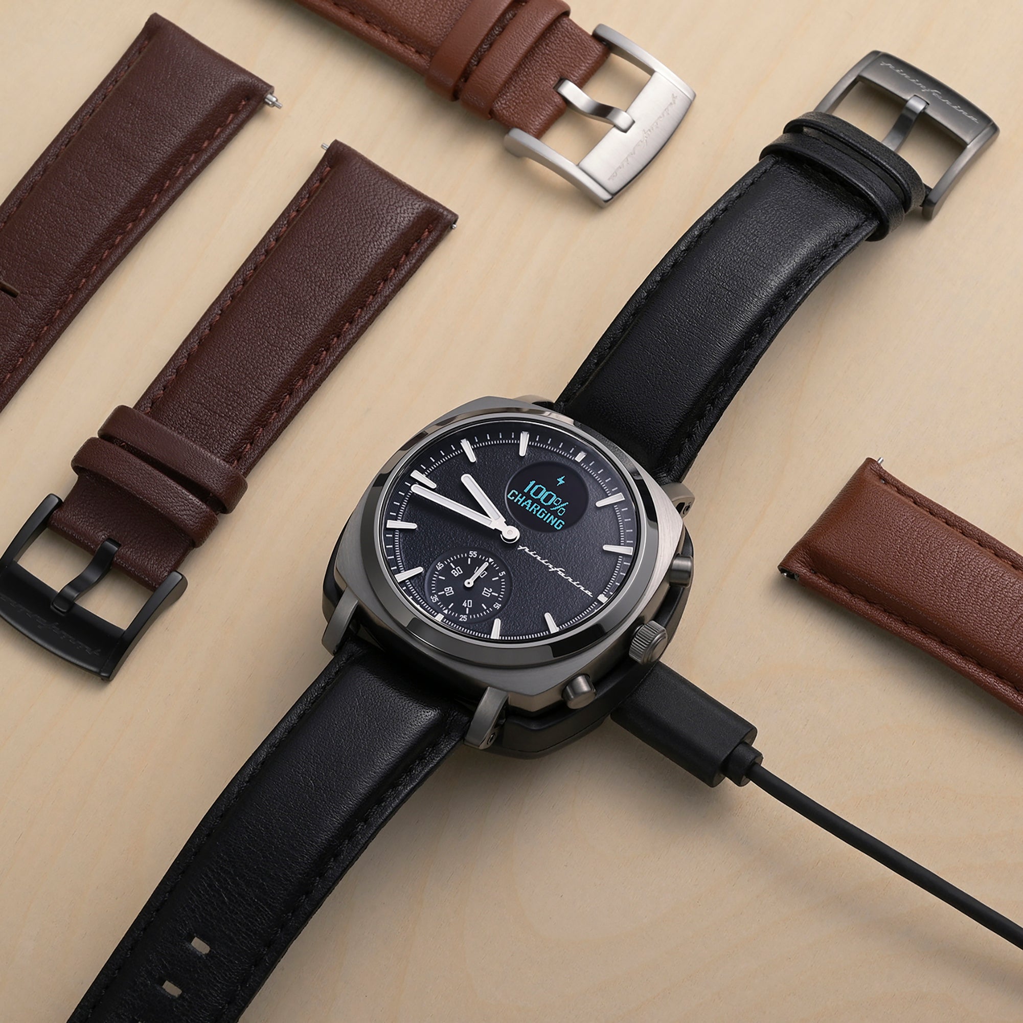 Senso Hybrid - Slate Grey - Pininfarina Hybrid Watches