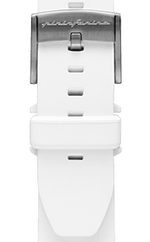 FKM Rubber 22mm Watch Strap - White - Pininfarina Hybrid Watch UK