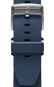 FKM Rubber 22mm Watch Strap - Dark Blue