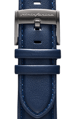 Genuine Italian Leather 22mm Watch Strap – Dark Blue - Pininfarina Hybrid Watch UK
