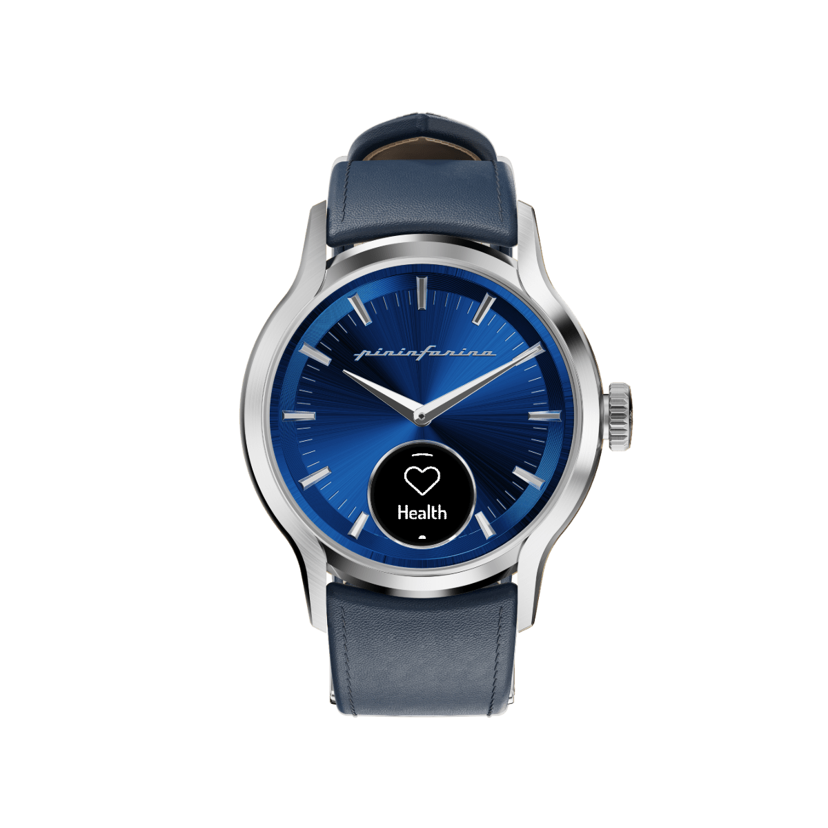Pininfarina Pura Hybrid Smartwatch - Azzurro Steel - Pininfarina Hybrid Watch UK