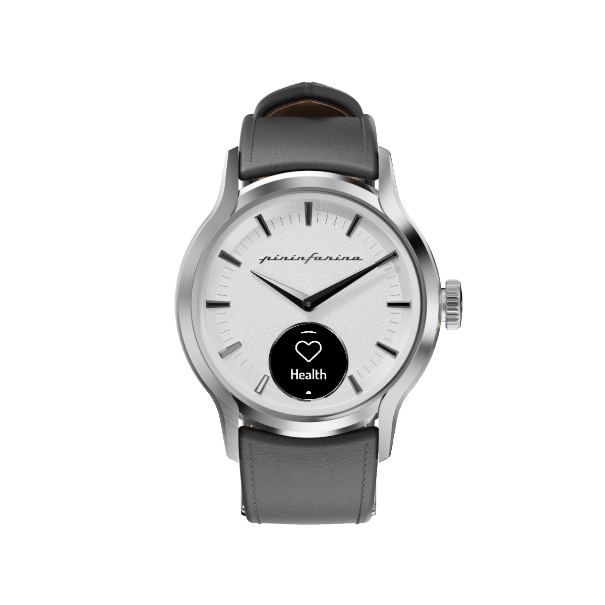 Pininfarina Pura Hybrid Smartwatch - Nero Steel - Pininfarina Hybrid Watch UK