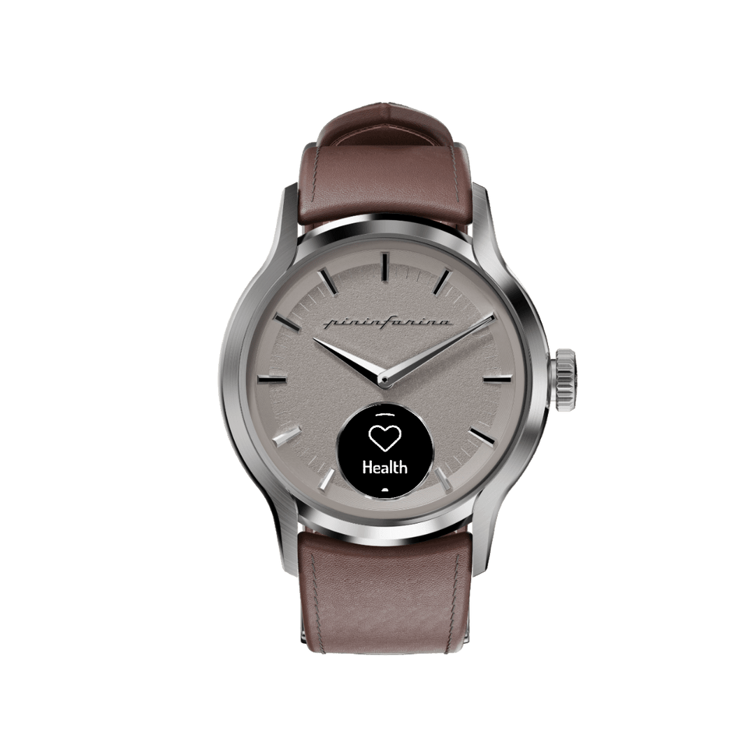 Pininfarina Pura Hybrid Smartwatch - Bronzo Ash - Pininfarina Hybrid Watch UK