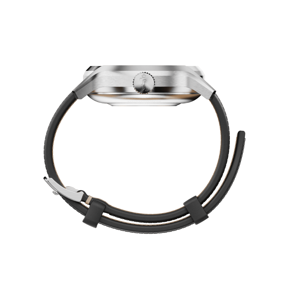 Pininfarina Pura Hybrid Smartwatch - Nero Steel - Pininfarina Hybrid Watch UK