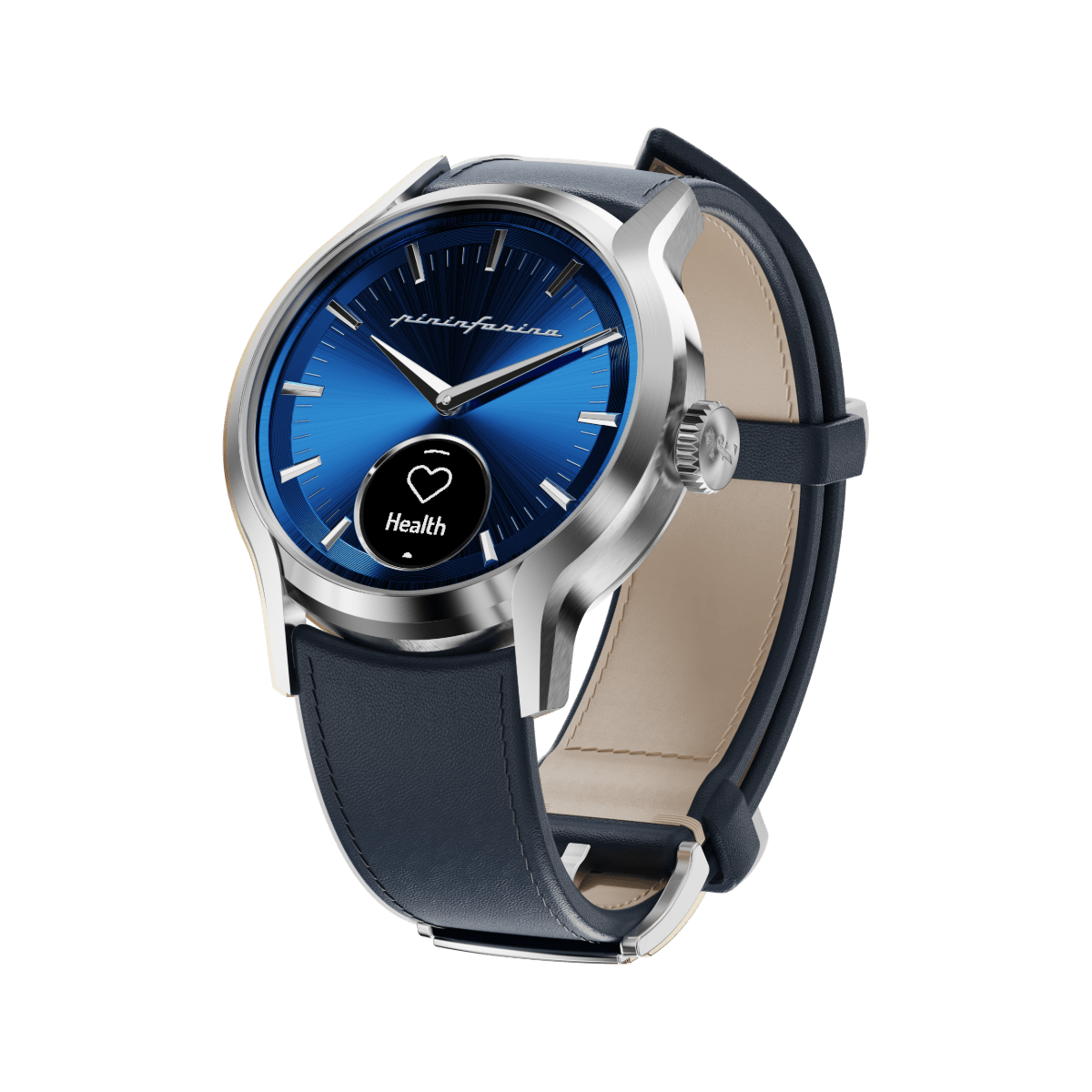 Pininfarina Pura Hybrid Smartwatch - Azzurro Steel - Pininfarina Hybrid Watch UK