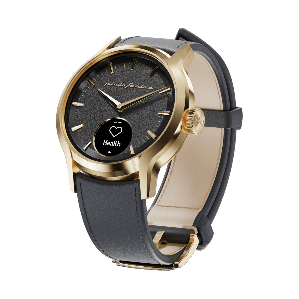 Pininfarina Pura Hybrid Smartwatch - Ombra Gold - Pininfarina Hybrid Watch UK