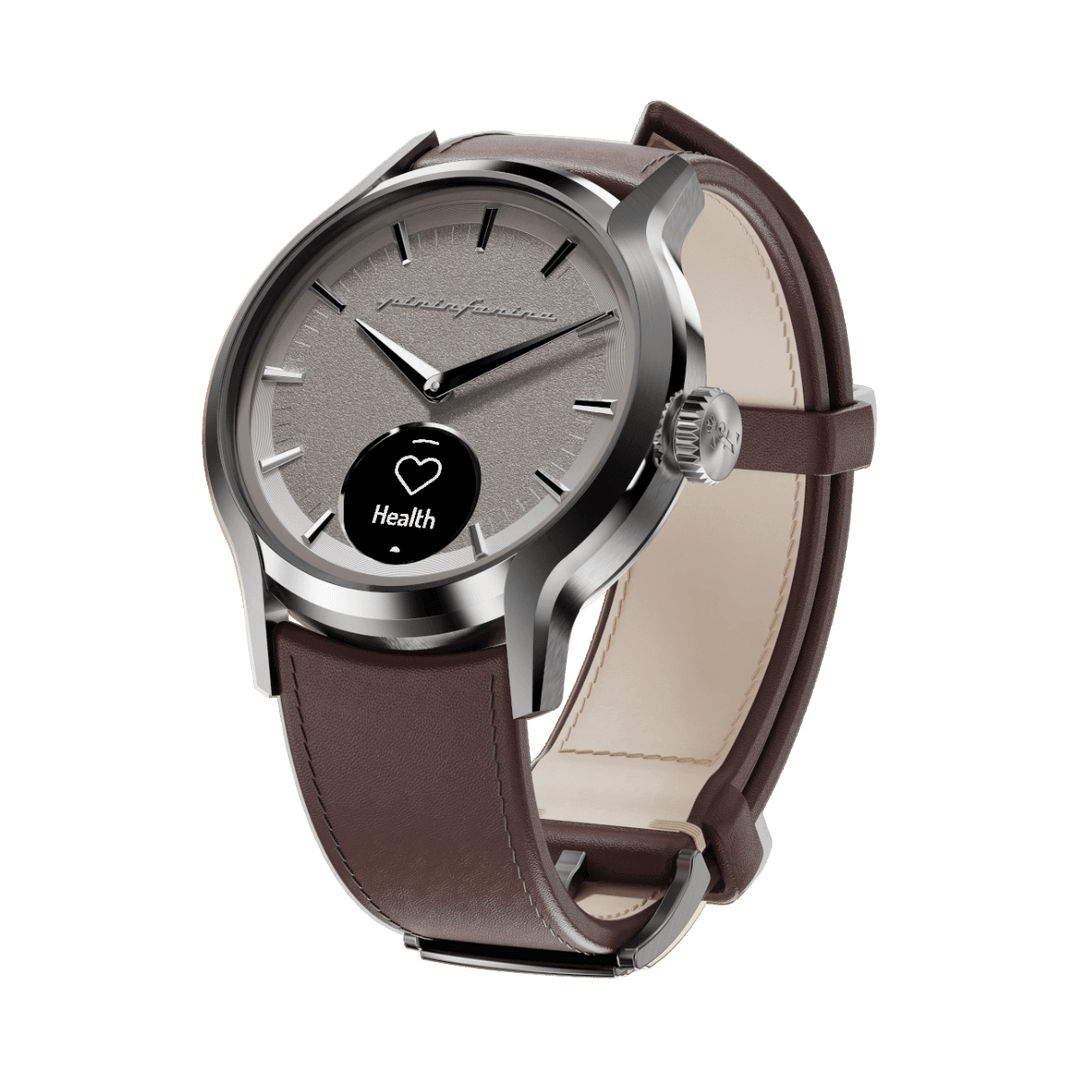 Pininfarina Pura Hybrid Smartwatch - Bronzo Ash - Pininfarina Hybrid Watch UK