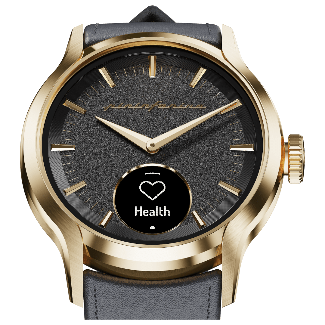 Pininfarina Pura Hybrid Smartwatch - Ombra Gold - Pininfarina Hybrid Watch UK
