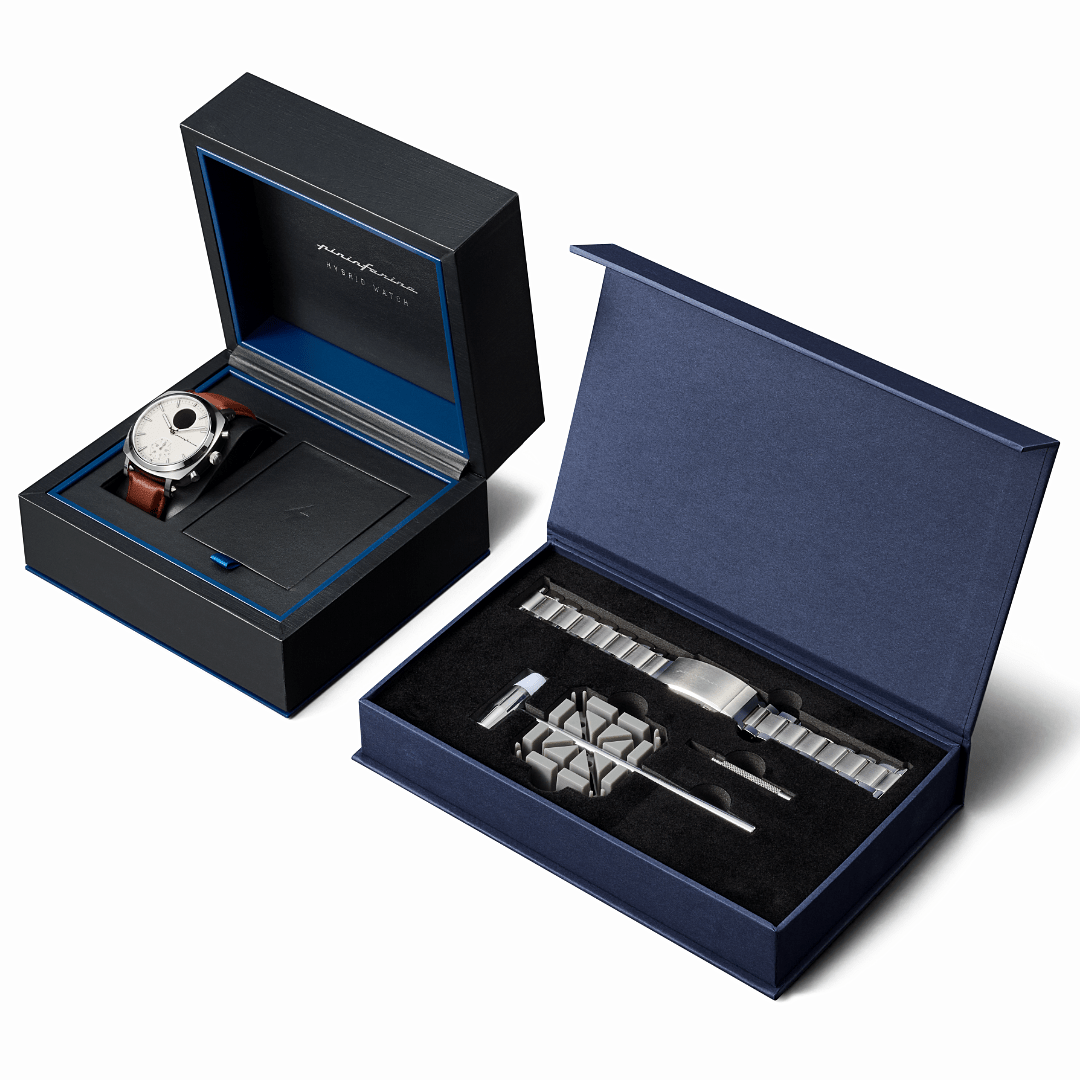 Vanguard Senso Hybrid - Mercure Grey - Pininfarina Hybrid Watches