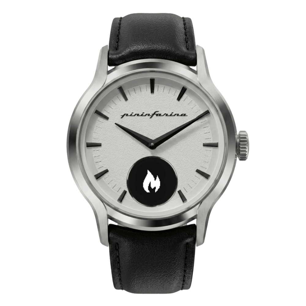 PURA Hybrid Smart Watch - Nero Steel - 38mm - Pininfarina Hybrid Watch UK