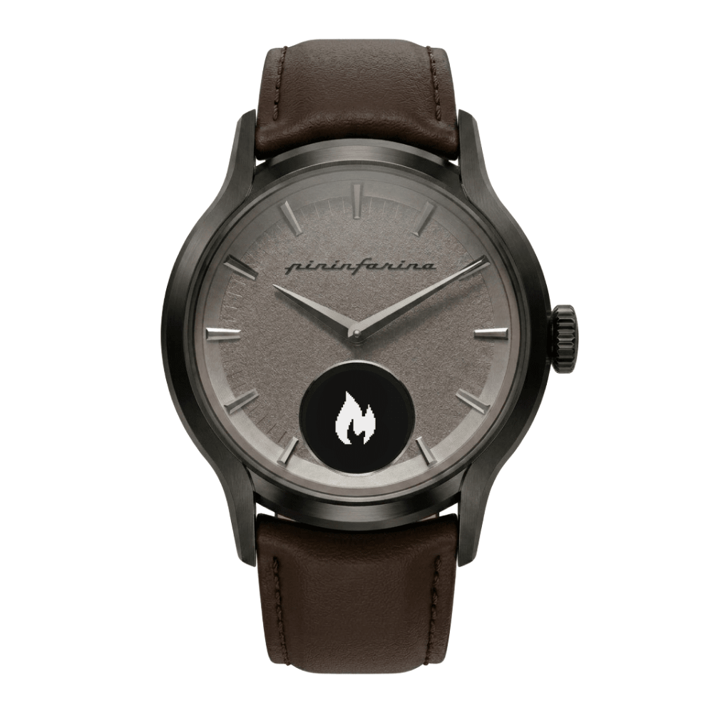 PURA Hybrid Smart Watch - Bronzo Ash - 38mm - Pininfarina Hybrid Watch UK