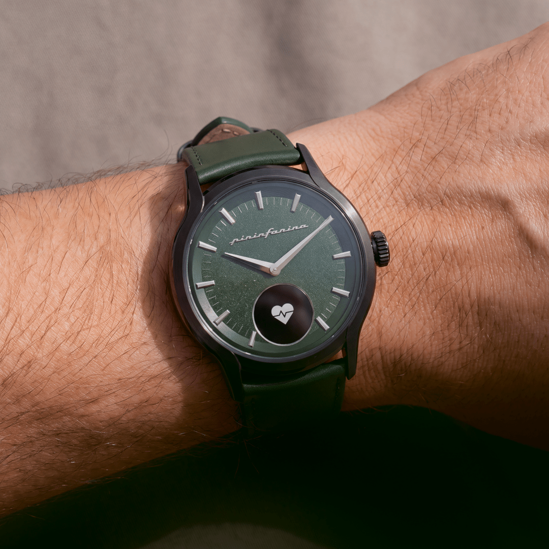PURA Hybrid Smartwatch - Capri Verde Special Edition 38mm - Pininfarina Hybrid Watch UK