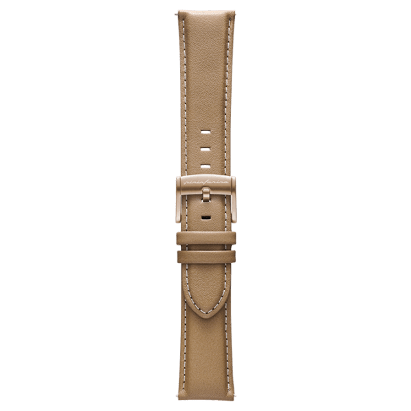 Genuine Italian Leather 22mm Watch Strap – Beige - Pininfarina Hybrid Watch UK
