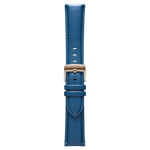 Genuine Italian Leather 22mm Watch Strap – Blue - Pininfarina Hybrid Watch UK
