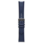 Genuine Italian Leather 22mm Watch Strap – Dark Blue - Pininfarina Hybrid Watch UK