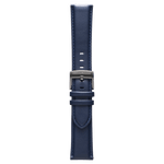 Genuine Italian Leather 22mm Watch Strap – Dark Blue - Pininfarina Hybrid Watch UK