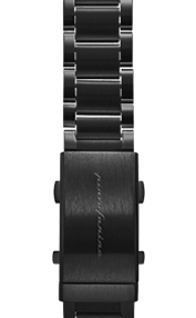 Pininfarina Steel Metal Band – Steel Buckle - Dark Grey Buckle - Pininfarina Hybrid Watch UK