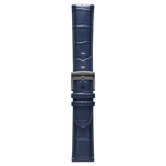 Genuine Italian Leather 22mm Dress Watch Strap – Dark Blue - Pininfarina Hybrid Watch UK