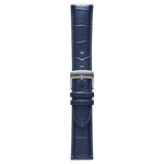 Genuine Italian Leather 22mm Dress Watch Strap – Dark Blue - Pininfarina Hybrid Watch UK